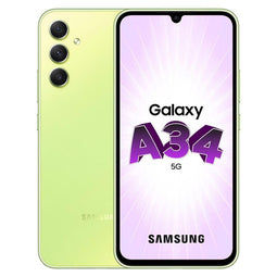 Samsung Galaxy A34 - Limoen - 128 GB - Dubbele fysieke simkaart