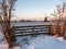 Customize it - Tuinschilderij kalkmln winter 70x50