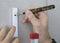 Pica Markeerstift 150/46 - Permanent - Diepe gaten - Zwart