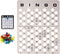 Longfield Games Bingomolen 13 Inch - Complete Bingo Set - 75 Ballen 50 Kaarten 150 Fiches