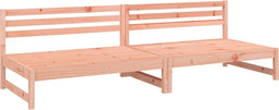 vidaXL - Tuinmiddenbanken - 2 - st - 120x80 - cm - massief - douglashout