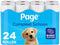 Page Toiletpapier Compleet Schoon 2-laags - 3D Wave™ textuur - Wit (24 stuks)
