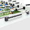 vidaXL Voetbaltafel 60 kg 140x74.5x87.5 cm staal wit