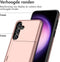 iMoshion Hoesje Geschikt voor Samsung Galaxy S24 Plus Hoesje - Ruimte voor 2 pasjes - iMoshion Backcover met pasjeshouder - Rosé Goud