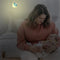 Nachtlampje Stekkerdoos kindermotief maan, 2 stuks Stekkerdoos Light Star met schemersensor, voeding