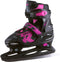 Jokey Ice 2.0 Girl - Pattino da Ghiaccio Allungabile Bimba con Scafo in PE - Scarpetta Anatomica Ter