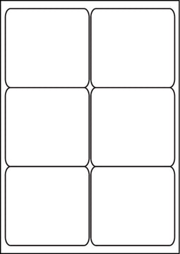 A4 etiketten 99,1 x 93,1 mm wit 100 vel
