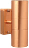 Wandlamp Buiten Tweezijdig Koper - GU10 Fitting - IP54 - Tin