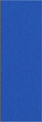 vidaXL - Deurmat - Wasbaar - Blauw - 120x350 - cm