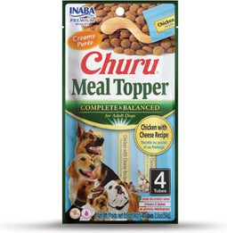 Inaba Churu Meal Topper hond Kip met kaas