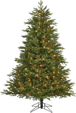 Black Box Trees Kunstkerstboom Cottage - 137x137x185 cm - PVC - Groen