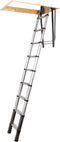 Batavia Telescopische Zoldertrap 2.30m - 2.70m Giraffe Air® - Antislip treden en automatisch vergrendelingssysteem - Aluminium