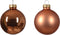 Kerstbal glas d6 cm rood kpr ass 10st kerst