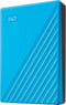 WD My Passport - Externe HDD 6TB - Wachtwoordbeveiliging - Blauw (2024)