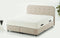 Dreamhouse® Rondo Boxspring met Opbergruimte – Bed - 180 x 200 cm - Velvet Beige - Complete boxspring