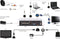 Foscam FN8108HE Netwerk Video Recorder - 8 Kanaals- 5MP - Power of ethernet - Tot 6TB hard disk - Ultra HD - Wit