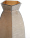Light&living Vaas 24,5x22,5x50,5 cm VELIKO glas donker bruin