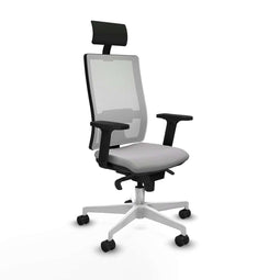 Bureaustoel Piqueras y Crespo 2D026N1 Lichtgrijs