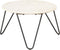 vidaXL - Salontafel - 65x65x42 - cm - echt - steen - met - marmeren - textuur - wit