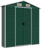 vidaXL - Tuinschuur - 191x385x198 - cm - gegalvaniseerd - staal - groen