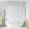 vidaXL - Doucherolgordijn - 140x240 - cm - stofbreedte - 136 - cm