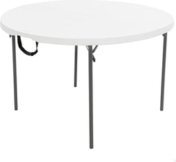 Vouwtafel Lifetime Wit 122 x 73,5 x 122 cm Staal Plastic