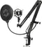 Speedlink SL-800011-BK - Streaming-accessoireset - Microfoonarm met pop-filter en shock-mount - Zwart