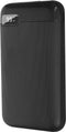 Setty GSM106101 - Externe lader 5000mAh - 2 USB-uitgangen met LCD-scherm - Zwart