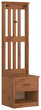 vidaXL - Halboom - SANDENS - 45x40x159,5 - cm - massief - grenenhout