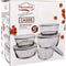Set van 5 kommen - MENASTYL - 5039038 - 150 ml, 230 ml, 400 ml, 610 ml en 940 ml - Duurzame kunst...