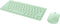 Trust Lyra - Draadloos Toetsenbord en Muis - 3 apparaten verbinding - Groen