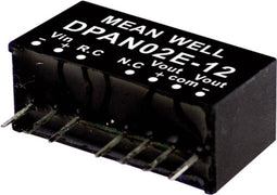 Mean Well DPAN02A-05 DC/DC-convertermodule 200 mA 2 W Aantal uitgangen: 2 x Inhoud 1 stuk(s)