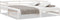 vidaXL - Uitschuifbare - slaapbank - zonder - matras - 80x200 - cm - wit