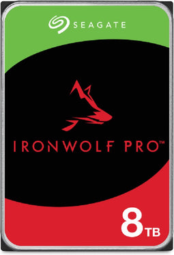 Seagate IronWolf Pro - Interne harde schijf - 8 TB - 7200 RPM - 256MB Cache