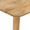 vidaXL - Eettafel - 112x52x76 - cm - massief - mangohout