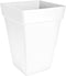 Elho Loft Urban - Vierkant Hoog 37 - Plantenbak met waterreservoir - Wit