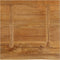 vidaXL - Tafelblad - met - natuurlijke - rand - 80x80x3,8 - cm - massief - mangohout