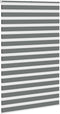 vidaXL - Zebra - rolgordijn - 150x200 - cm - stofbreedte - 145,9 - cm - donkergrijs