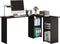VCM Houten Hoekbureau Hoekbureau Computer Desk PC Tray Lusias Houten Hoekbureau Hoekbureau Computer Desk PC Tray Lusias