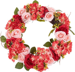 Beliani AGULO - Krans - Rood - Kunststof