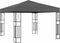 vidaXL - Prieel - 3x3 - m - stof - antraciet
