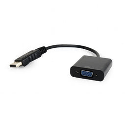 Gembird AB-DPM-VGAF-02 - DisplayPort naar VGA adapter - Mannelijk - Zwart