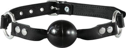 Ball gag normaal - zwart
