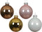 Kerstbal glas d6 cm multi 20st