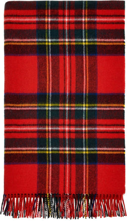 Plaid Tartan Royal Stewart - Merino Lamswol - 140x185 - Bronte by Moon Scotland