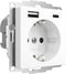 2USB InCharge PRO 55 EU 15W 3,0A - Matt White