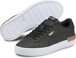 PUMA Jada - Dames Sneakers - Lage sneakers - Puma Black-Puma Black-Rose Gold-Puma White - Maat 38.5