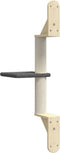 vidaXL - Kattenmeubel - wandgemonteerd - met - krabpaal - 85,5 - cm - donkergrijs