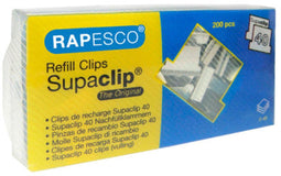 Supaclip 40 Refills 2-40vel 200st metaal