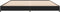 vidaXL - Bedframe - LED - bewerkt - hout - metaal - zwart - 140x190 - cm